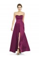 Long Merlot Sleeveless A-Line Bridesmaid Dress Canberra